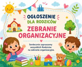 Zaproszenie na zebranie organizacyjne